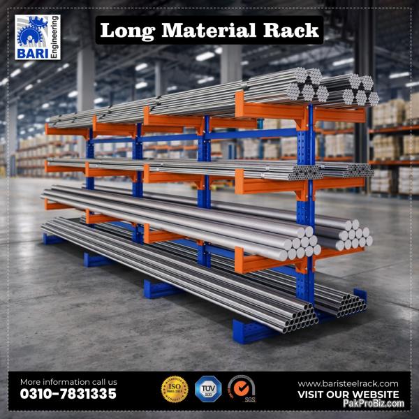 Bari Racks Heavy Duty Long Material Rack | Bari Engineering Pakistan | Other ...