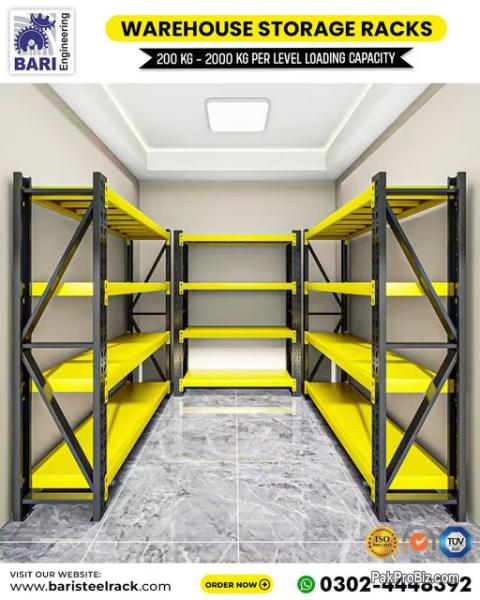Bulk Rack - Heavy Duty Rack - Industrial Store Room Racks - Steel ...