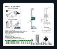 "INSIZE" (USA) Electronic Digital Dual Height & Depth Gage (18 ...